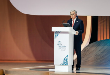 Токаев рассказал о своём кредо на Международном форуме Астана