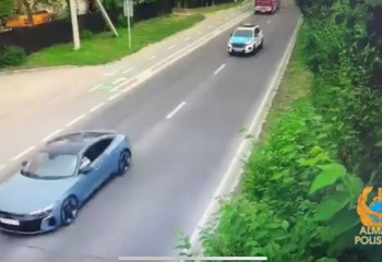 Водители трёх авто с иностранной регистрацией нарушили ПДД на 4 млн тенге в Алматы