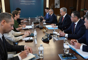 Токаев провел встречу с Президентом ЕБРР Одиль Рено-Бассо