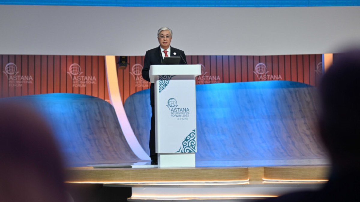 President Kassym-Jomart Tokayev's speech at the Plenary Session of Astana International Forum (Full text)
