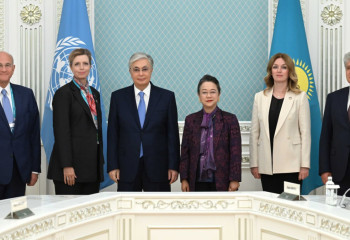 Президент БҰҰ делегациясын қабылдады