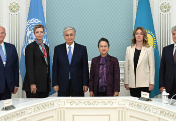 Tokayev receives UN delegation in Akorda