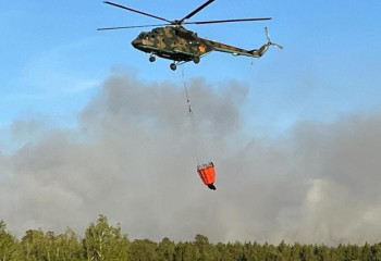 Военнослужащие Министерства обороны задействованы в тушении пожара в Абайской области