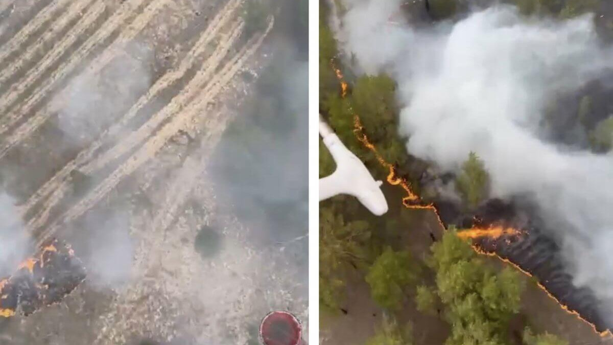  Кадры из видео, снятого в России 