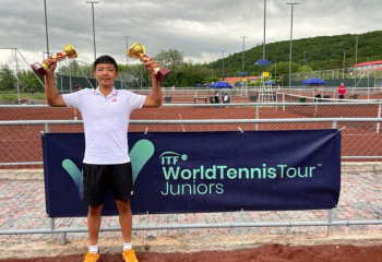 Қазақстандық жас теннисші Армениядағы турнирдің абсолютті чемпионы атанды