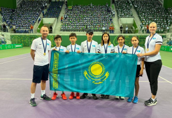 Казахстанские юниоры вышли в финальную стадию чемпионата Азии по теннису