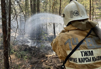 Абай облысындағы өртті сөндіру үш бағытта жүргізіліп жатыр