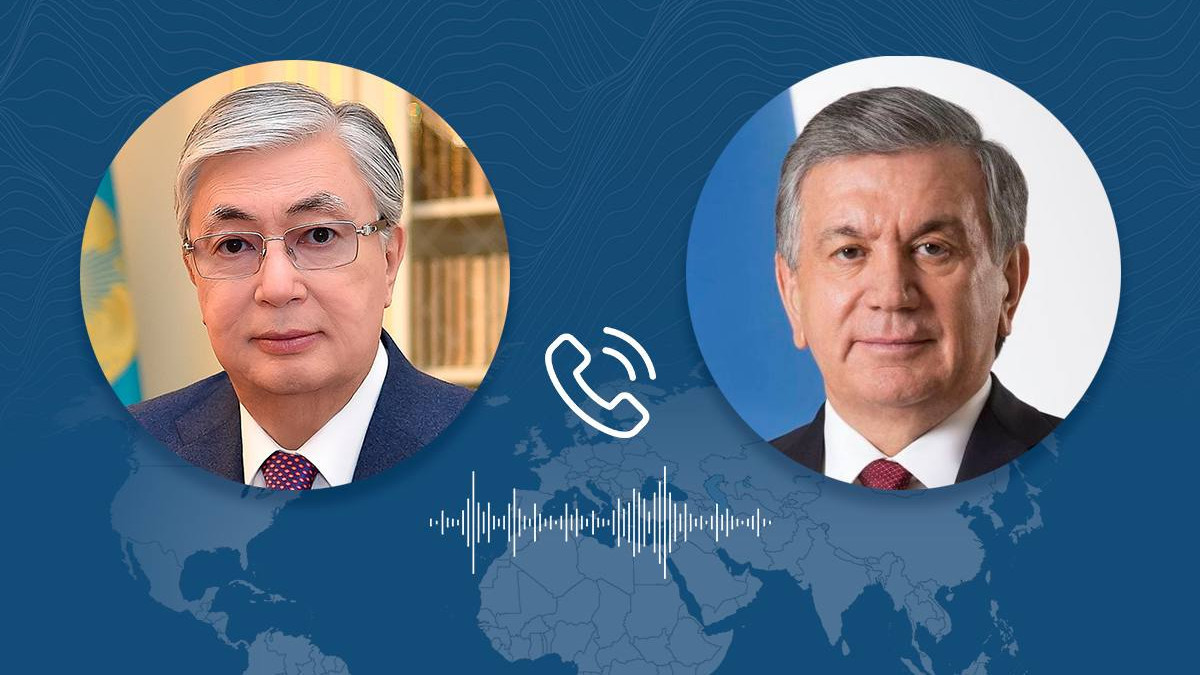Мемлекет басшысы Өзбекстан президентімен сөйлесті