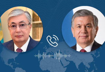 Мемлекет басшысы Өзбекстан президентімен сөйлесті