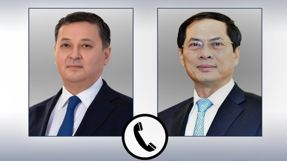 Состоялся телефонный разговор между главами МИД Казахстана и Вьетнама