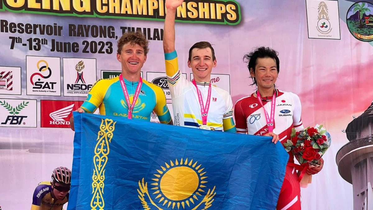Казахстанцы стали чемпионами Азии по велоспорту