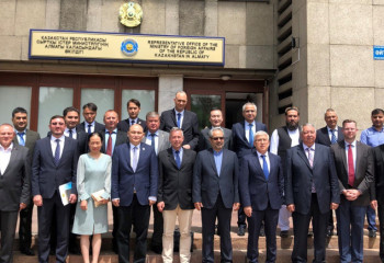 Meeting held with diplomatic corps accredited in Almaty
