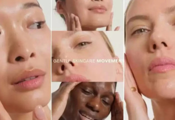 Kazakh model appeared in ads for Scarlett Johansson's cosmetics