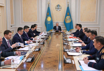 Мемлекет басшысы Қауіпсіздік кеңесінің кезекті отырысын өткізді