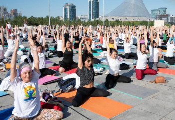 Астанада Халықаралық йога күні өтетін болды