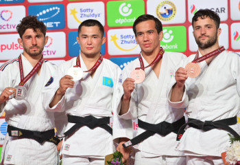 Мағжан Шамшадин Астанадағы әлемдік Grand Slam-де топ жарды