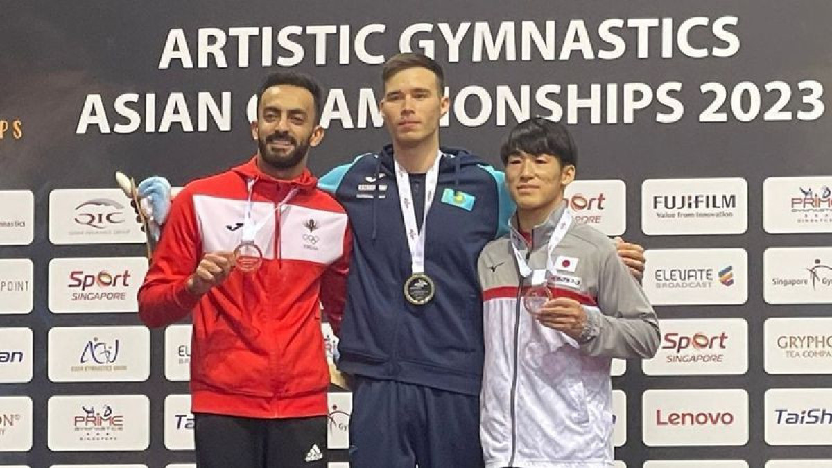 Гимнаст Нариман Курбанов стал чемпионом Азии-2023