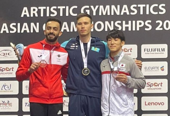 Гимнаст Нариман Курбанов стал чемпионом Азии-2023