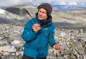 Снаряжение давно погибшего охотника обнаружили в тающих ледниках