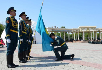 23 выпуск лейтенантов из Академии Нацгвардии РК состоялся в Петропавловске
