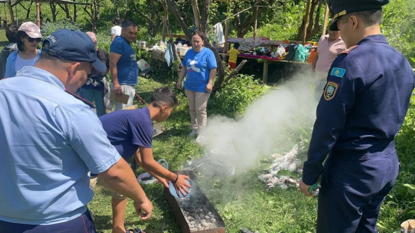  пресс-служба ДЧС г.Алматы 
