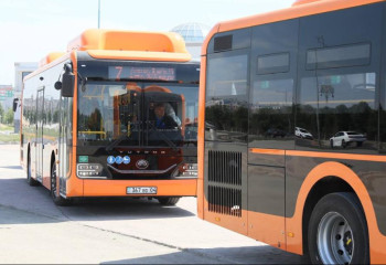 100 новых автобусов пополнят пассажирский автопарк Актобе до конца июня