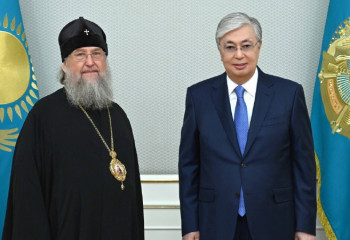 Президент Астана және Қазақстан митрополиті Александрды қабылдады