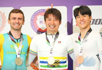 Қазақстандық велотрекші Азия чемпионатында күміс жүлде иеленді