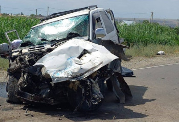 Талдықорған маңында жол апатынан екі адам көз жұмды