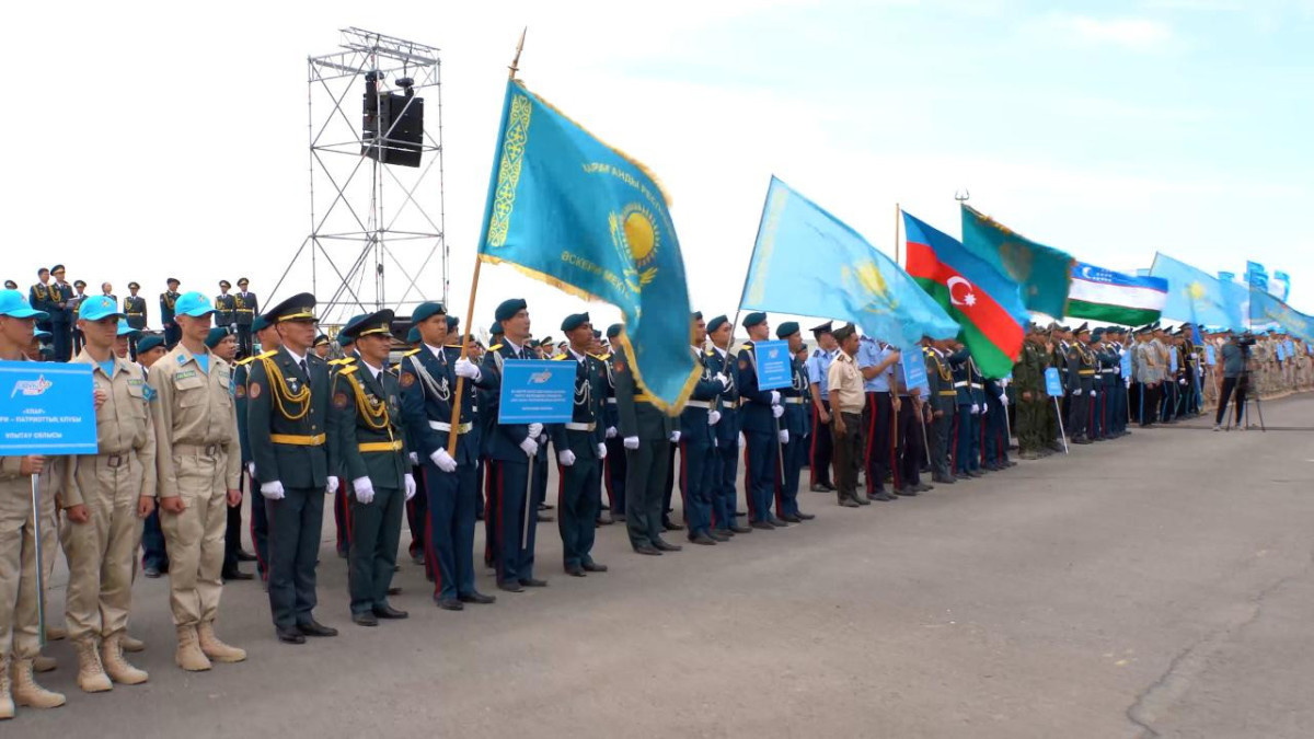 Қарағанды облысында «Айбын» халықаралық әскери-патриоттық жастар жиыны басталды