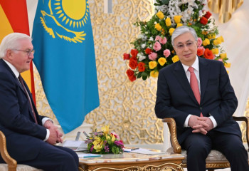 Тоқаев: Германияның Орталық Азиядағы сауда көлемінің 80 пайызы Қазақстанның үлесіне тиесілі