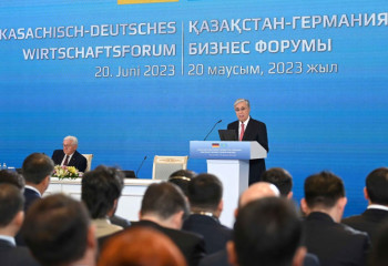 Тоқаев Қазақстан – Германия бизнес форумына қатысты