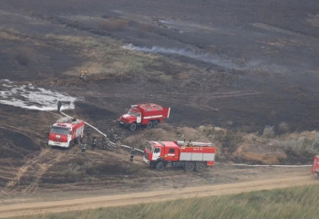 Астанадағы өртті 172 адам мен 46 техника сөндіріп жатыр