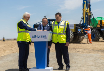 Алихан Смаилов и Франк-Вальтер Штайнмайер дали старт геологическим работам по проекту производства зеленого водорода