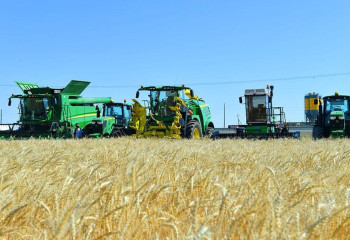 Уборочная кампания стартовала в Жамбылской области