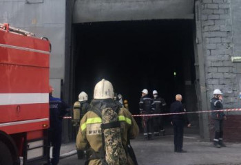 Крупный пожар на Аксуском заводе ферросплавов потушен