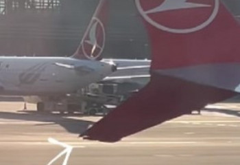 Қазақстандықтар мінген ұшақ өрт сөндіру көлігімен соқтығысты