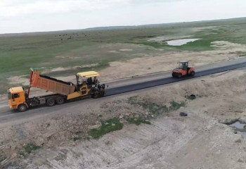 Дорогу до курорта Баянаул ремонтируют - КазАвтоЖол