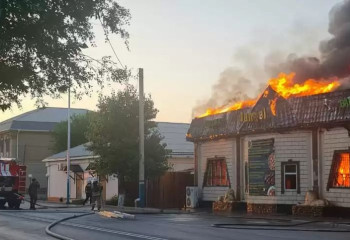 Қызылордада караоке клубы өртеніп кетті