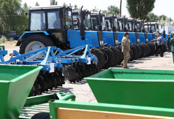 Лесохозяйственным учреждениям Жамбылской области передана новая техника