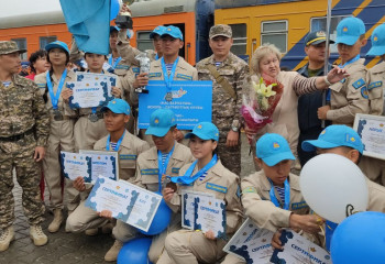 Команда из области Абай заняла 2 место на сборе молодежи «Айбын»