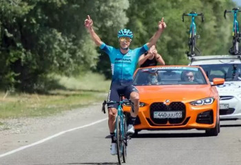 Алексей Луценко стал национальным чемпионом Казахстана по велоспорту на шоссе