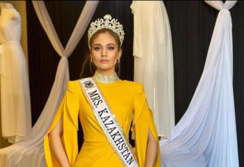 Kazakhstani Almira Tursyn becomes   vice-miss in international beauty contest