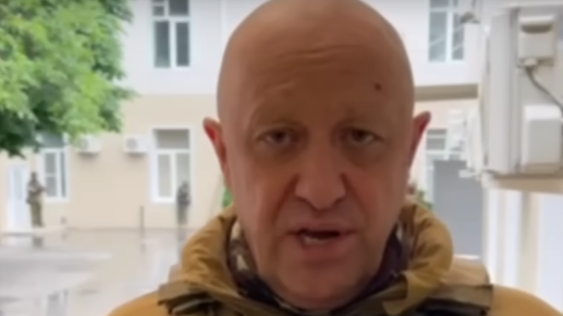  Кадр из видео при захвате Ростова 