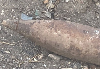 Ақмолада қараусыз қалған полигоннан артиллериялық снарядтар табылды