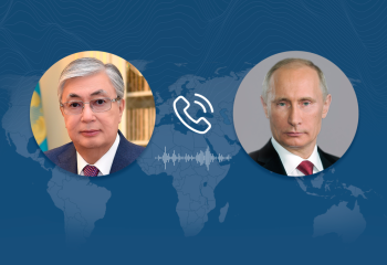 Токаев переговорил с Путиным по телефону