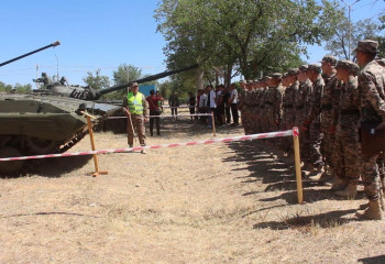 Жамбыл облысында Jiger жазғы әскери далалық лагері жұмысын бастады