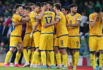 Футболдан Қазақстан құрамасы FIFA рейтингінде сегіз сатыға жоғарылады