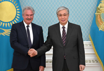 Мемлекет басшысы Люксембургтің сыртқы істер министрін қабылдады