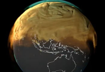 NASA показала, насколько атмосфера Земли загрязнена углекислым газом